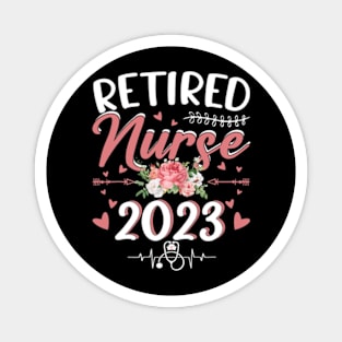 Nursing Retired 2023 Magnet